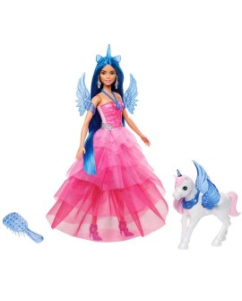 Barbie Sapphire Skrzydlaty jednorożec Lalka 65 rocznica HRR16 MATTEL