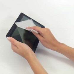 Środki czyszczące ręczniki/chusteczki, na tablet, smartphone, opakowanie zamykane, 20 szt., Logo