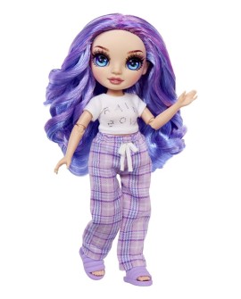 Rainbow High Junior High PJ Party Fashion Doll- Violet (Purple)