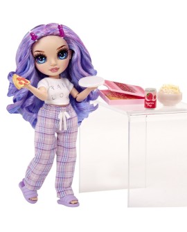 Rainbow High Junior High PJ Party Fashion Doll- Violet (Purple)
