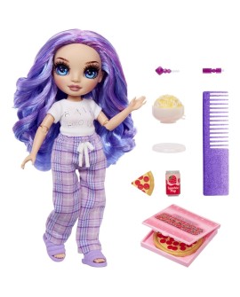 Rainbow High Junior High PJ Party Fashion Doll- Violet (Purple)