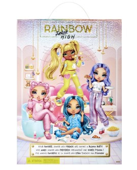 Rainbow High Junior High PJ Party Fashion Doll- Sunny (Yellow)