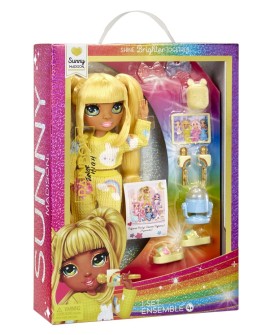 Rainbow High Junior High PJ Party Fashion Doll- Sunny (Yellow)