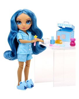 Rainbow High Junior High PJ Party Fashion Doll- Skyler (Blue)