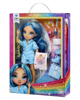 Rainbow High Junior High PJ Party Fashion Doll- Skyler (Blue)