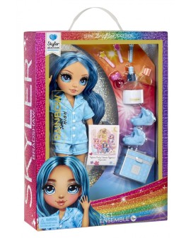 Rainbow High Junior High PJ Party Fashion Doll- Skyler (Blue)