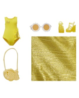 Rainbow High Swim & Style Fashion Doll- Sunny (Yellow)