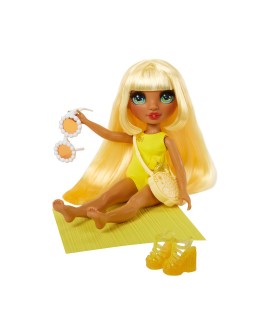 Rainbow High Swim & Style Fashion Doll- Sunny (Yellow)