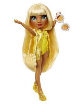 Rainbow High Swim & Style Fashion Doll- Sunny (Yellow)