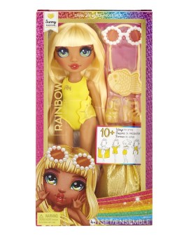 Rainbow High Swim & Style Fashion Doll- Sunny (Yellow)