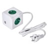 Przedłużacz allocacoc PowerCube Extended USB 2402GN/FREUPC (1,5m kolor zielony)