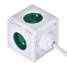 Przedłużacz allocacoc PowerCube Extended USB 2402GN/FREUPC (1,5m kolor zielony)