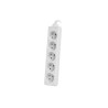 Przedłużacz Lanberg PS0-05E-0150-W (1,5m kolor biały)