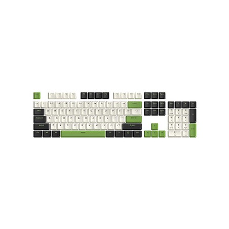 Marvo sada vyměnitelných kláves, PBT Keycap set KP-02 US, zielona, EOL