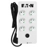 Listwa przeciwprzepięciowa EATON PB6F (6 x UTE 10 A kolor biały)