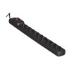 Listwa przeciwprzepięciowa Activejet ACJ Combo 9gn 1,5m (9 x UTE 10 A 1,5m kolor czarny)