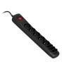 Listwa przeciwprzepięciowa Activejet APN-8g/5m-BK (3 x Typ C, 5 x UTE 10 A 5m kolor czarny)