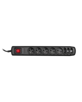 Listwa przeciwprzepięciowa Activejet APN-8g/5m-BK (3 x Typ C, 5 x UTE 10 A 5m kolor czarny)