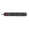 Listwa przeciwprzepięciowa Activejet APN-8g/5m-BK (3 x Typ C, 5 x UTE 10 A 5m kolor czarny)