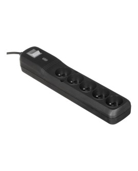 Listwa zasilająca Lestar LV530W 2,5m (5 x UTE 10 A 2,5m kolor czarny)