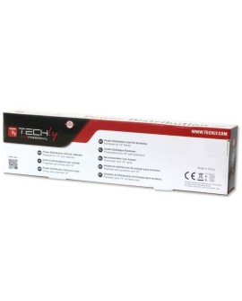 TECHLY LISTWA ZASILAJĄCA RACK 1U 12X GNIAZDO C13 WTYK C20 DO UPS I-CASE STRIP-12C