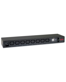 APC RACK PDU, METERED, 1U, 16A, 208/230V, (8) C13