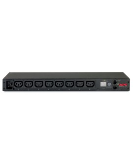 APC RACK PDU, METERED, 1U, 16A, 208/230V, (8) C13