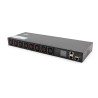 Listwa zasilająca SMART PDU 1U, gniazdo zasilające IEC320 C20 16A/250V, gniazda 8x C13, 16A