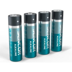 Sencor Jednorazowa alkaliczna baterie AA, 4-pack