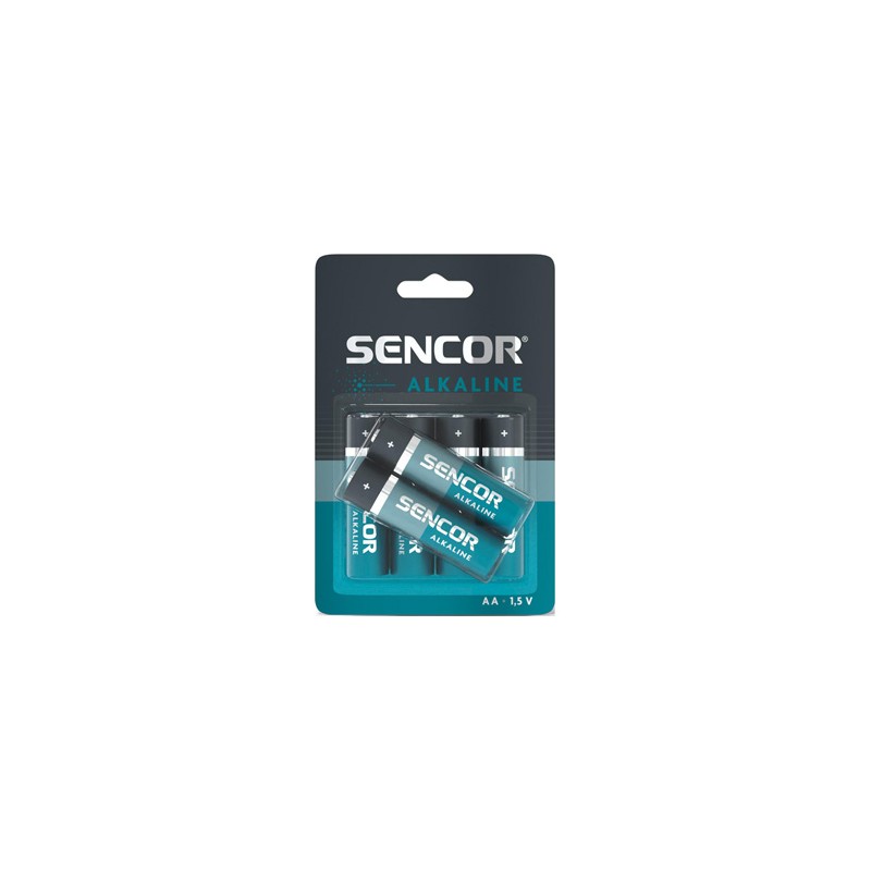 Sencor Jednorazowa alkaliczna baterie AA, 6-pack