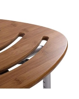 Taboret kąpielowy drewniany