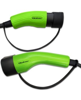 QOLTEC KABEL EV TYP2 DO ŁADOWANIA SAMOCHODU | 230V | 7KW | 32A | 5M