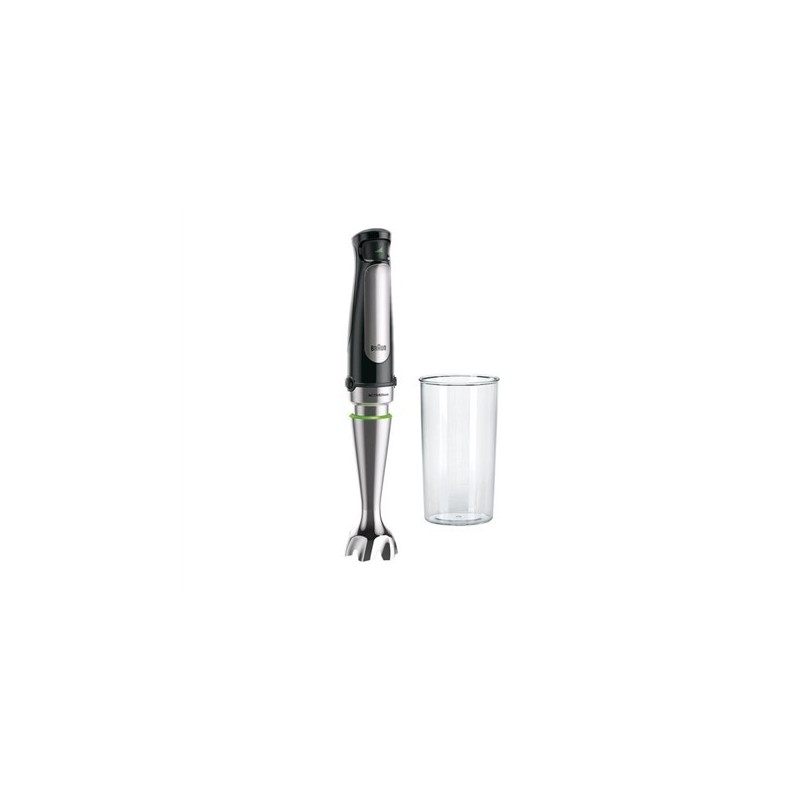 Blender ręczny Braun MQ7000X blender ręczny MultiQuick 1000 W Liczba prędkości 2 Czarny/Stal nierdzewna