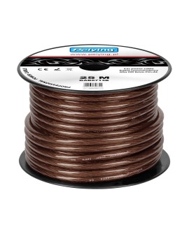 Kabel samochodowy 6Ga OD8mm CU+AL 25m
