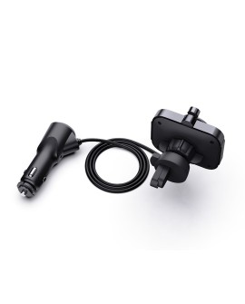 SAVIO TR-14 TRANSMITER SAMOCHODOWY FM Z BLUETOOTH I ŁADOWARKĄ,QUICK CHARGE 3.0 I POWER DELIVERY, RED. SZUMÓW