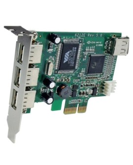 StarTech.com PEXUSB4DP adapter Wewnętrzny USB 2.0