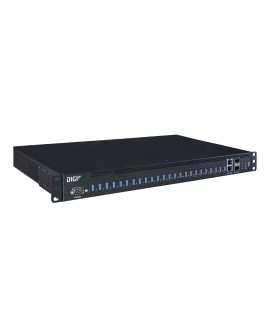Digi AW24-G300 huby i koncentratory USB 3.2 Gen 1 (3.1 Gen 1) Type-A 10000 Mbit/s Czarny