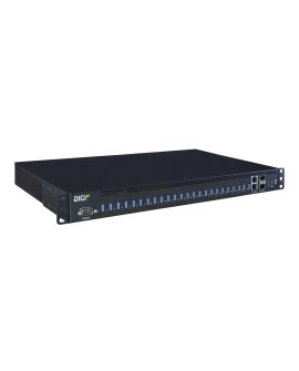 Digi AW24-G300 huby i koncentratory USB 3.2 Gen 1 (3.1 Gen 1) Type-A 10000 Mbit/s Czarny