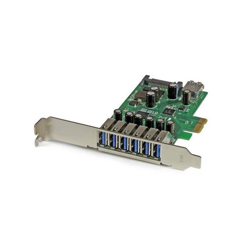 StarTech.com PEXUSB3S7 adapter Wewnętrzny SATA, USB 3.2 Gen 1 (3.1 Gen 1)