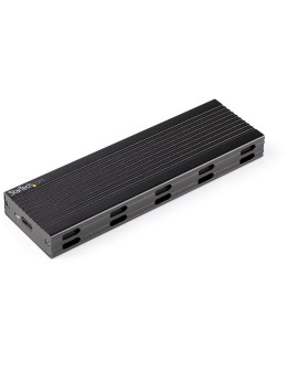 StarTech.com SM2E1BMU31C obudowa do dysków twardych Obudowa SSD Czarny M.2