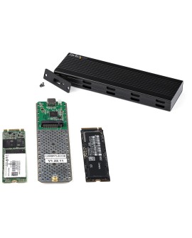 StarTech.com SM2E1BMU31C obudowa do dysków twardych Obudowa SSD Czarny M.2