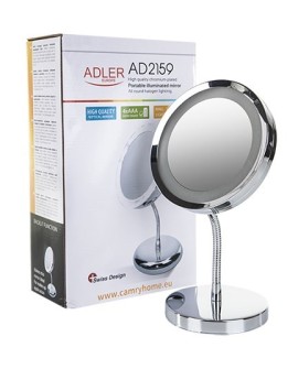 Adler AD 2159 lusterko do makijażu Wolnostojący Chrom