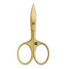 Zestaw do manicure ZWILLING Twinox Gold Edition 97748-004-0 – czarne skórzane etui 5 elementów - czarny