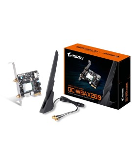 GIGABYTE GC-WBAX200 karta sieciowa Wewnętrzny WLAN / Bluetooth 2400 Mbit/s