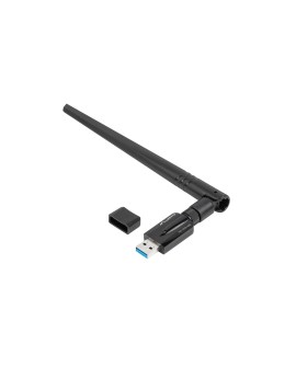 LANBERG BEZPRZEWODOWA KARTA SIECIOWA USB NC-1200-WIE AC1200 USB 3.0 DUAL BAND