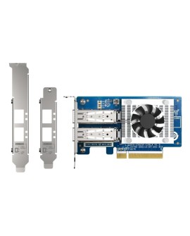 Qnap QXG-25G2SF-CX6, 2x SFP28 25Gb, Low-profile /Full-height, PCIe Gen4 x8