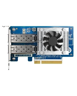 Qnap QXG-25G2SF-CX6, 2x SFP28 25Gb, Low-profile /Full-height, PCIe Gen4 x8