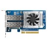 Qnap QXG-25G2SF-CX6, 2x SFP28 25Gb, Low-profile /Full-height, PCIe Gen4 x8