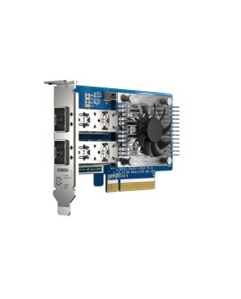 Qnap QXG-25G2SF-CX6, 2x SFP28 25Gb, Low-profile /Full-height, PCIe Gen4 x8