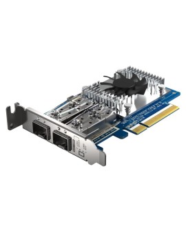 Qnap QXG-25G2SF-CX6, 2x SFP28 25Gb, Low-profile /Full-height, PCIe Gen4 x8